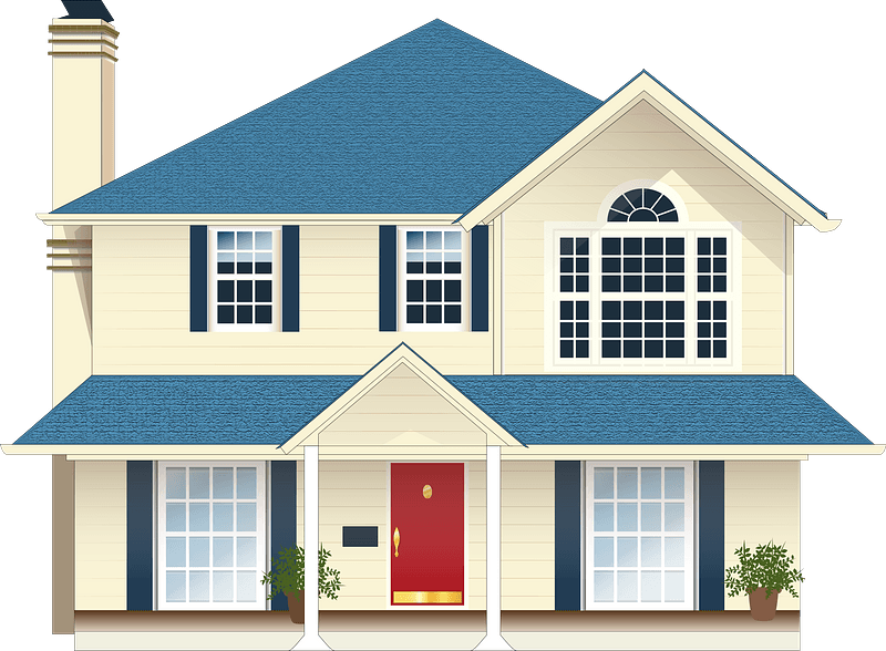Detail Clipart House Nomer 36