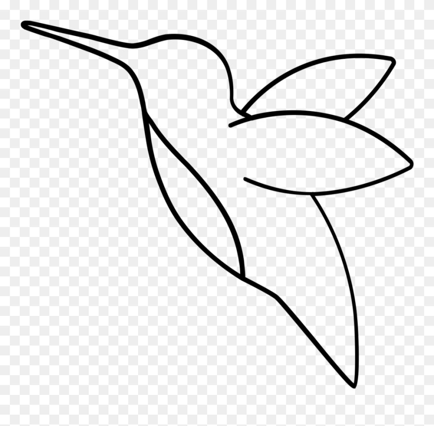 Detail Clipart Hummingbird And Flower Nomer 40