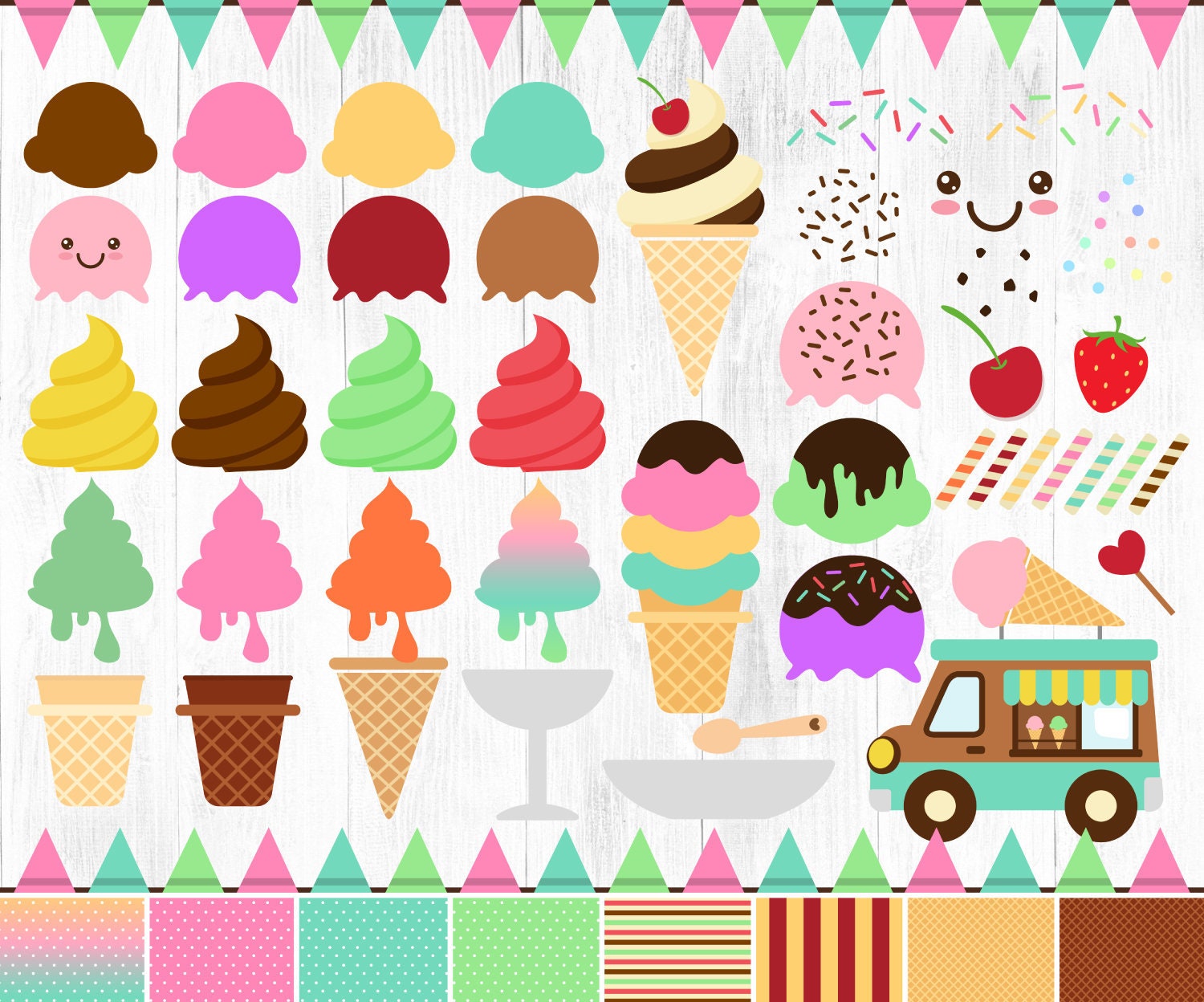 Detail Clipart Ice Cream Scoop Nomer 19