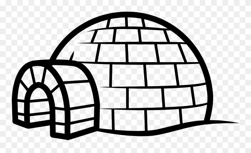 Detail Clipart Igloo Nomer 9