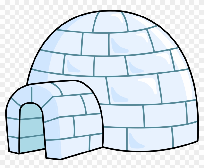 Detail Clipart Igloo Nomer 10