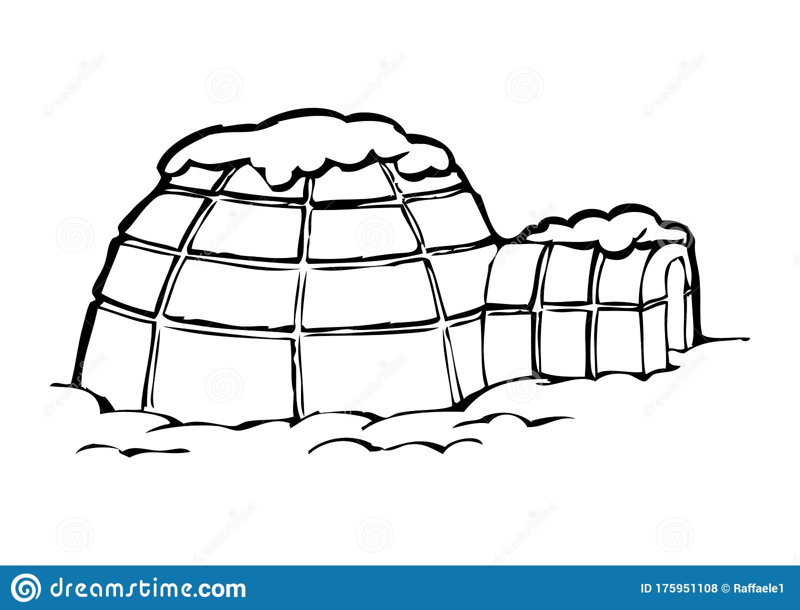 Detail Clipart Igloo Nomer 16