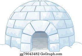 Detail Clipart Igloo Nomer 23