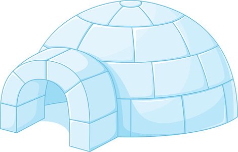 Detail Clipart Igloo Nomer 31
