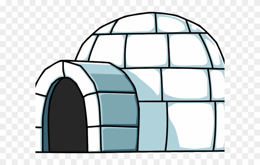 Detail Clipart Igloo Nomer 37