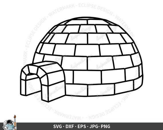 Detail Clipart Igloo Nomer 4