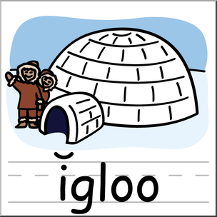 Detail Clipart Igloo Nomer 49