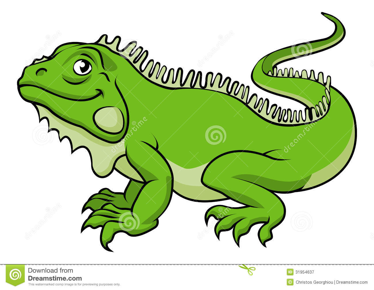 Detail Clipart Iguana Nomer 13