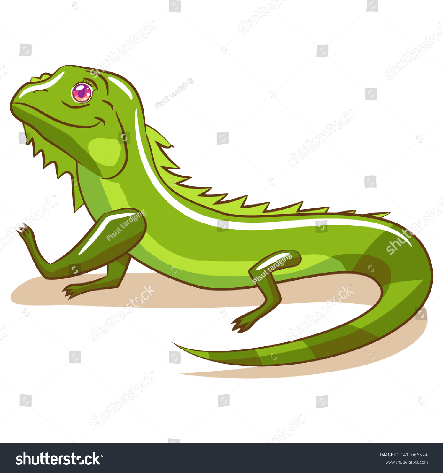 Detail Clipart Iguana Nomer 44