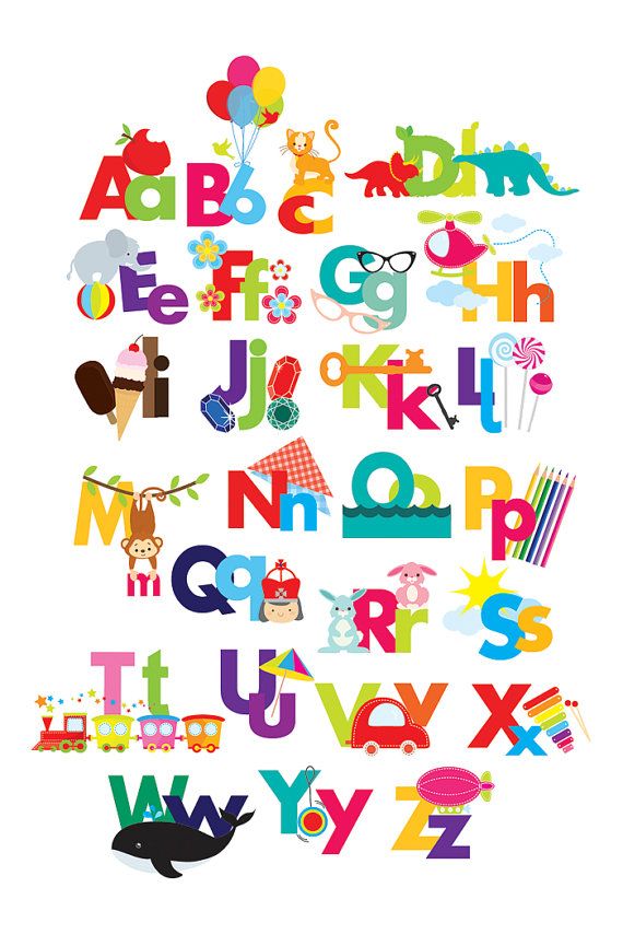Detail Clipart Images Of Alphabets Nomer 4