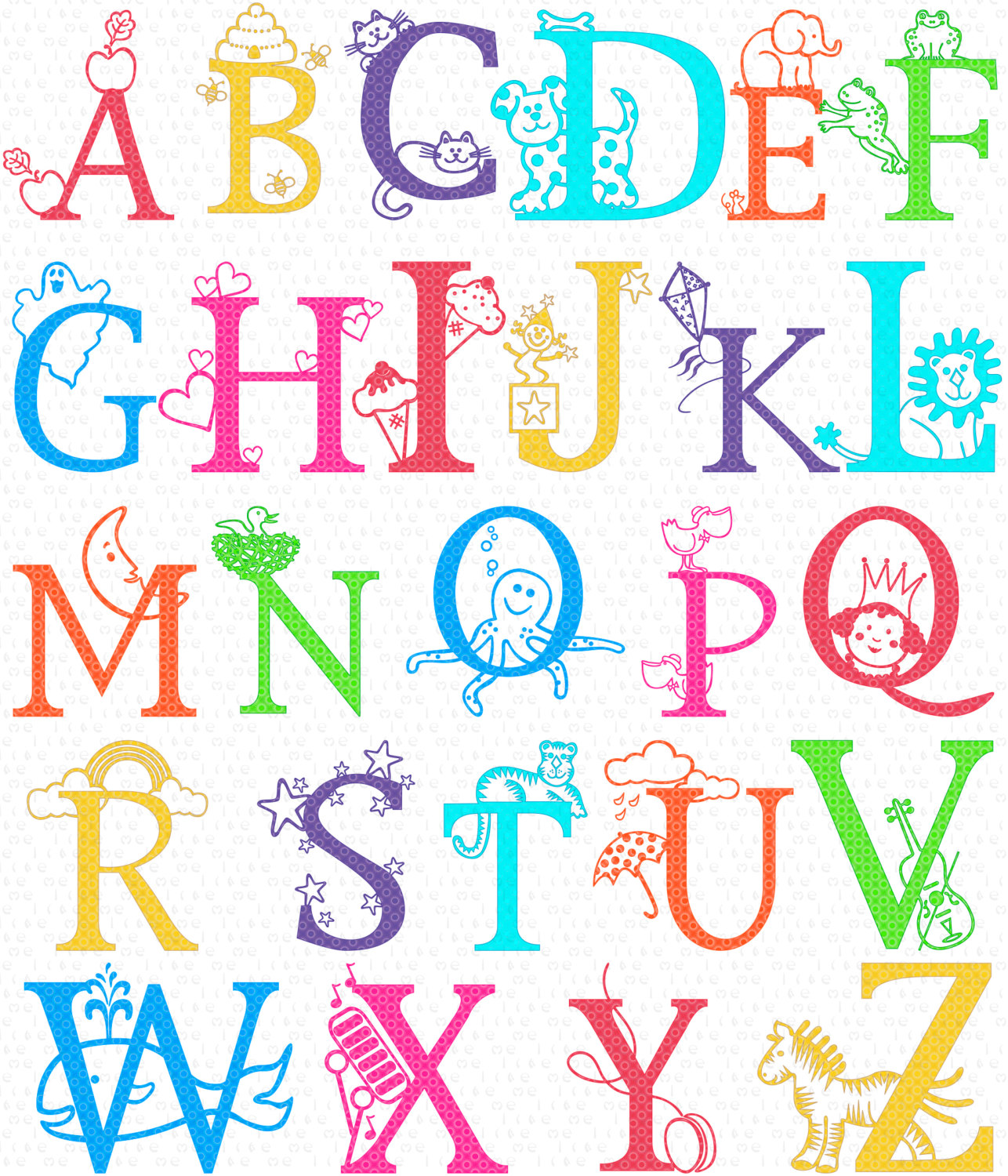 Detail Clipart Images Of Alphabets Nomer 36