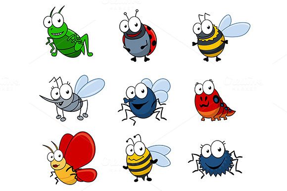 Detail Clipart Images Of Insects Nomer 54