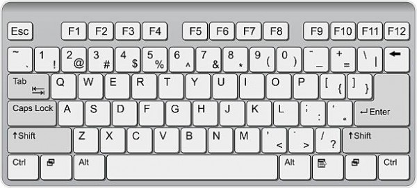 Detail Clipart Keyboard Nomer 9