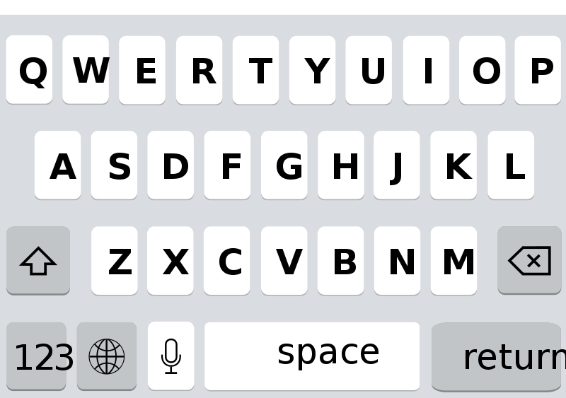 Detail Clipart Keyboard Nomer 30