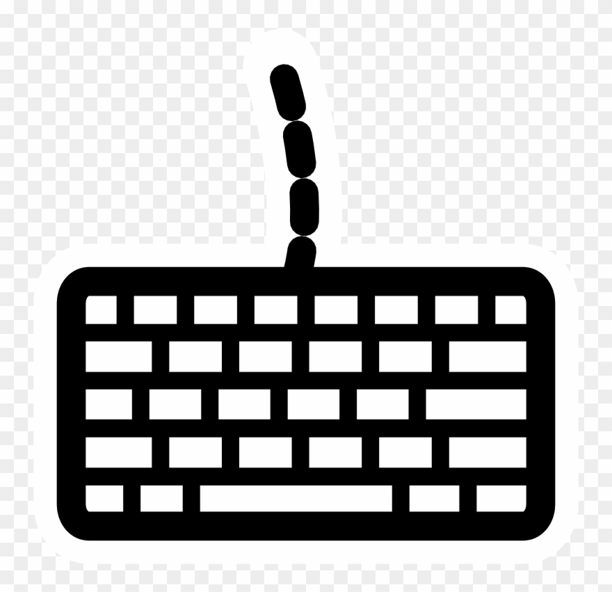 Detail Clipart Keyboard Nomer 33