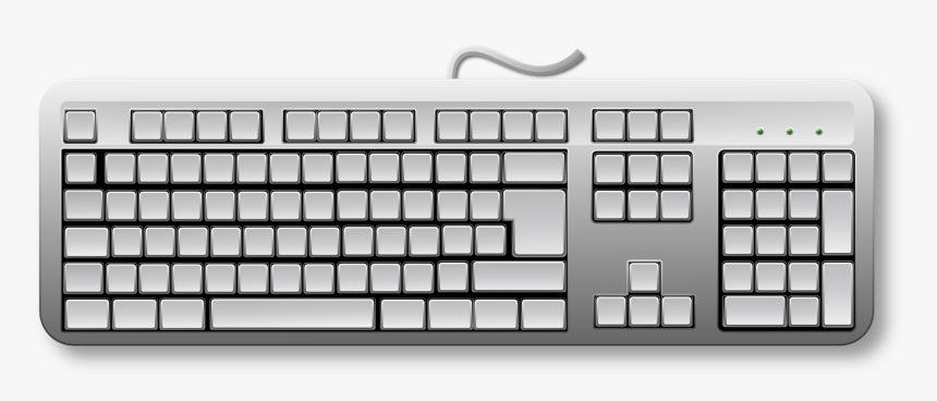 Detail Clipart Keyboard Nomer 37