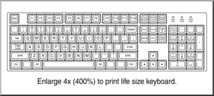 Detail Clipart Keyboards Nomer 26