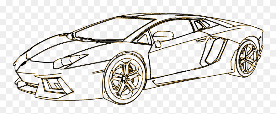 Detail Clipart Lamborghini Nomer 2