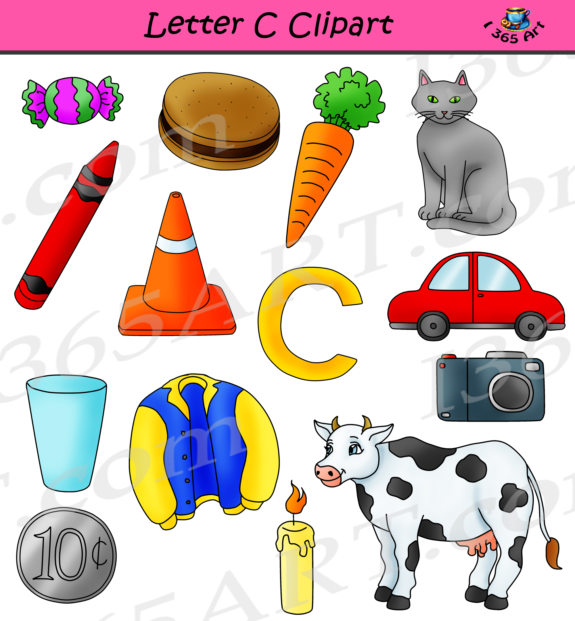 Detail Clipart Letter C Nomer 38