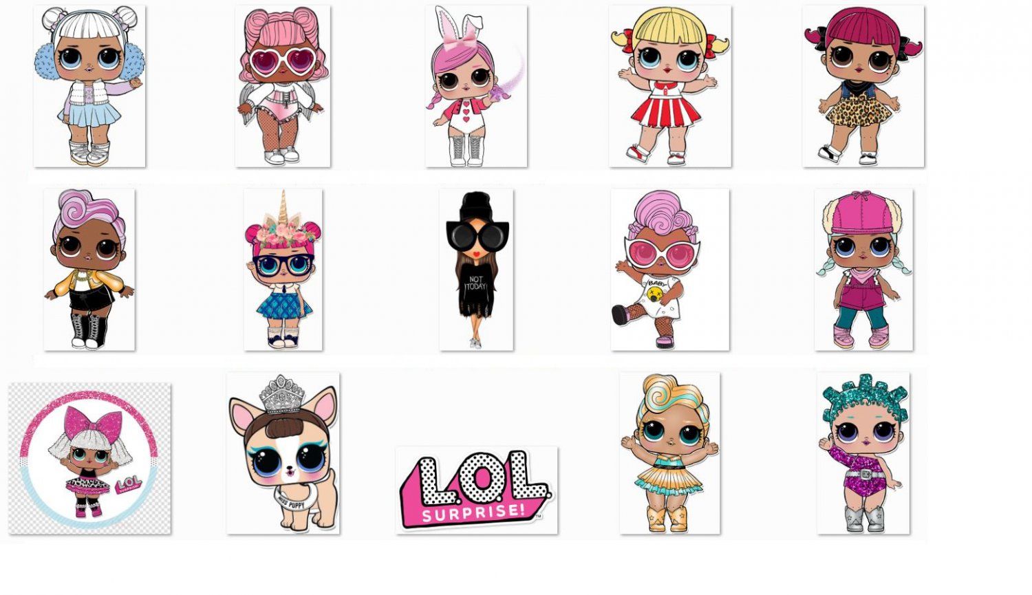 Detail Clipart Lol Dolls Nomer 32