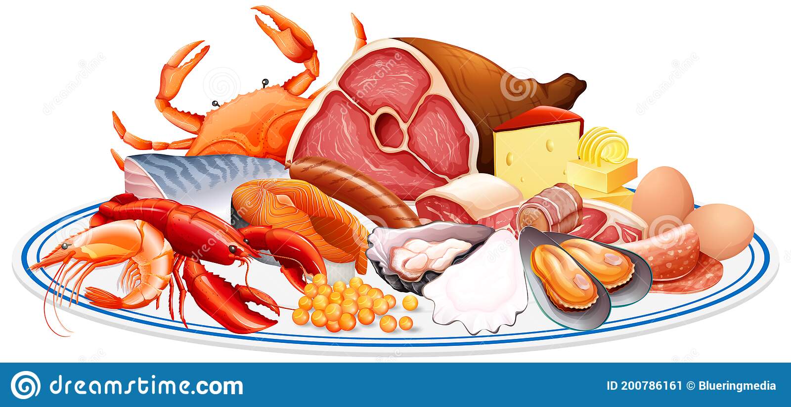 Detail Clipart Meat Nomer 22