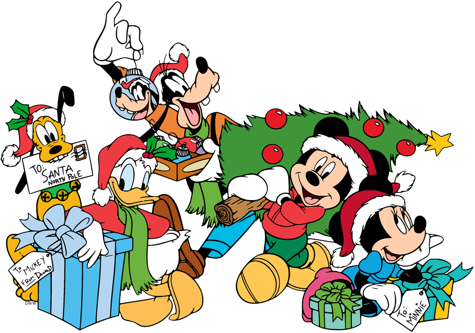 Detail Clipart Mickey Mouse And Friends Nomer 20