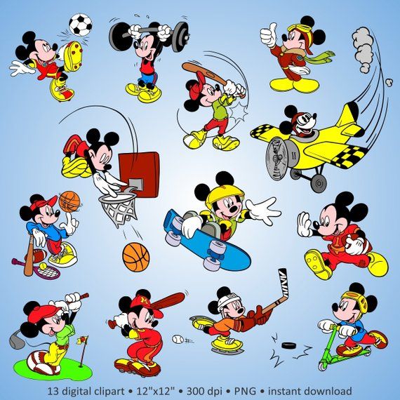 Detail Clipart Mickey Mouse And Friends Nomer 36