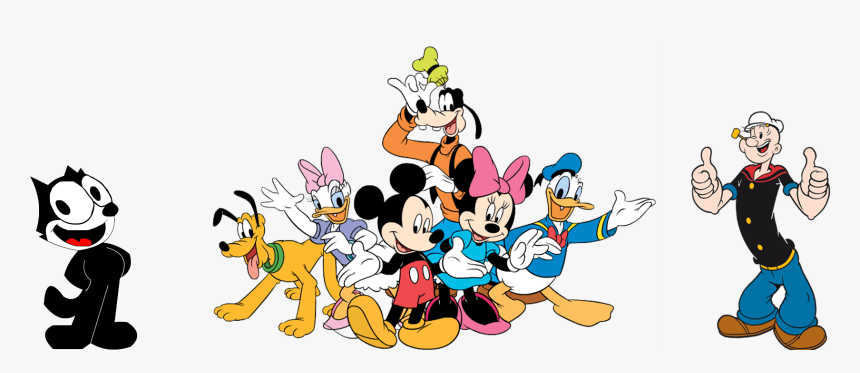 Detail Clipart Mickey Mouse And Friends Nomer 38