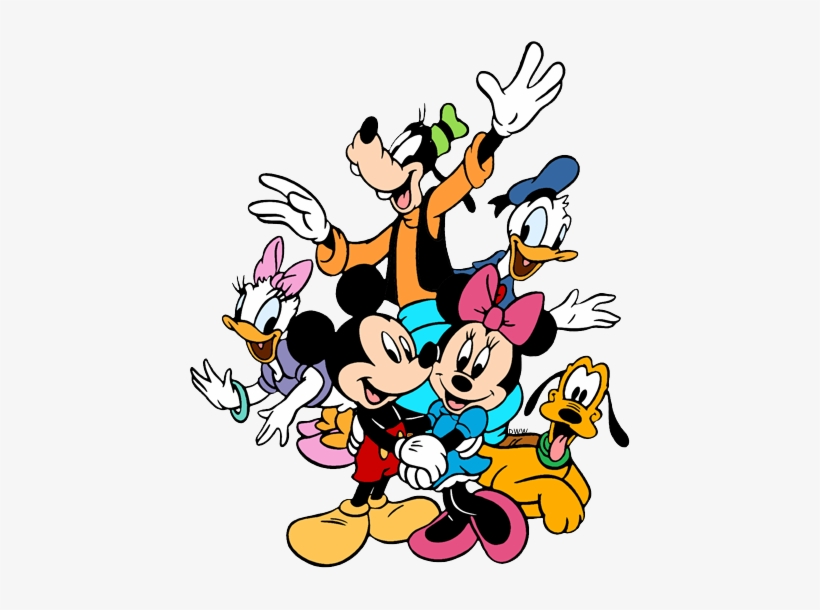 Detail Clipart Mickey Mouse And Friends Nomer 49