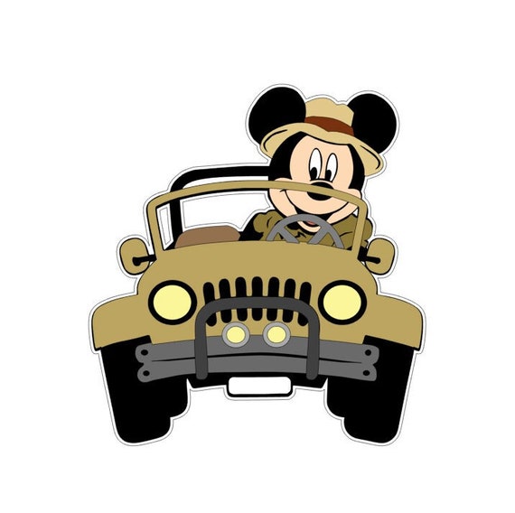 Detail Clipart Mickey Mouse Safari Nomer 11