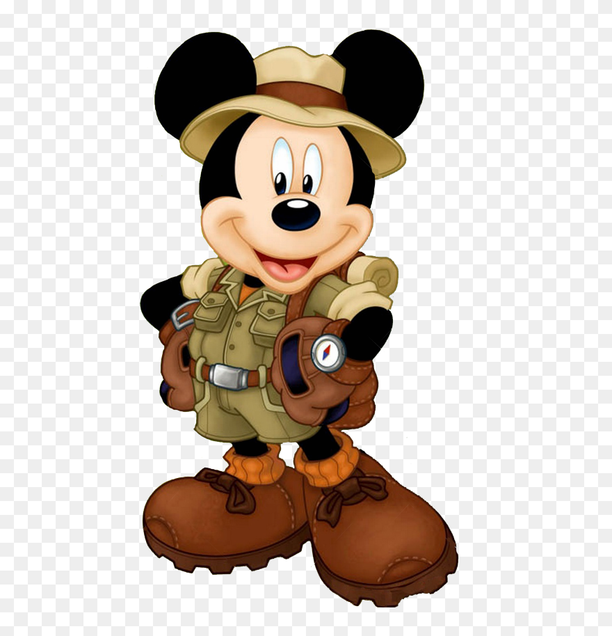 Detail Clipart Mickey Mouse Safari Nomer 3