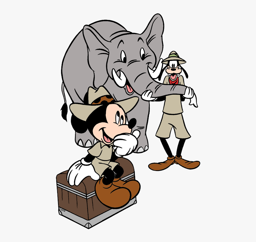 Detail Clipart Mickey Mouse Safari Nomer 28