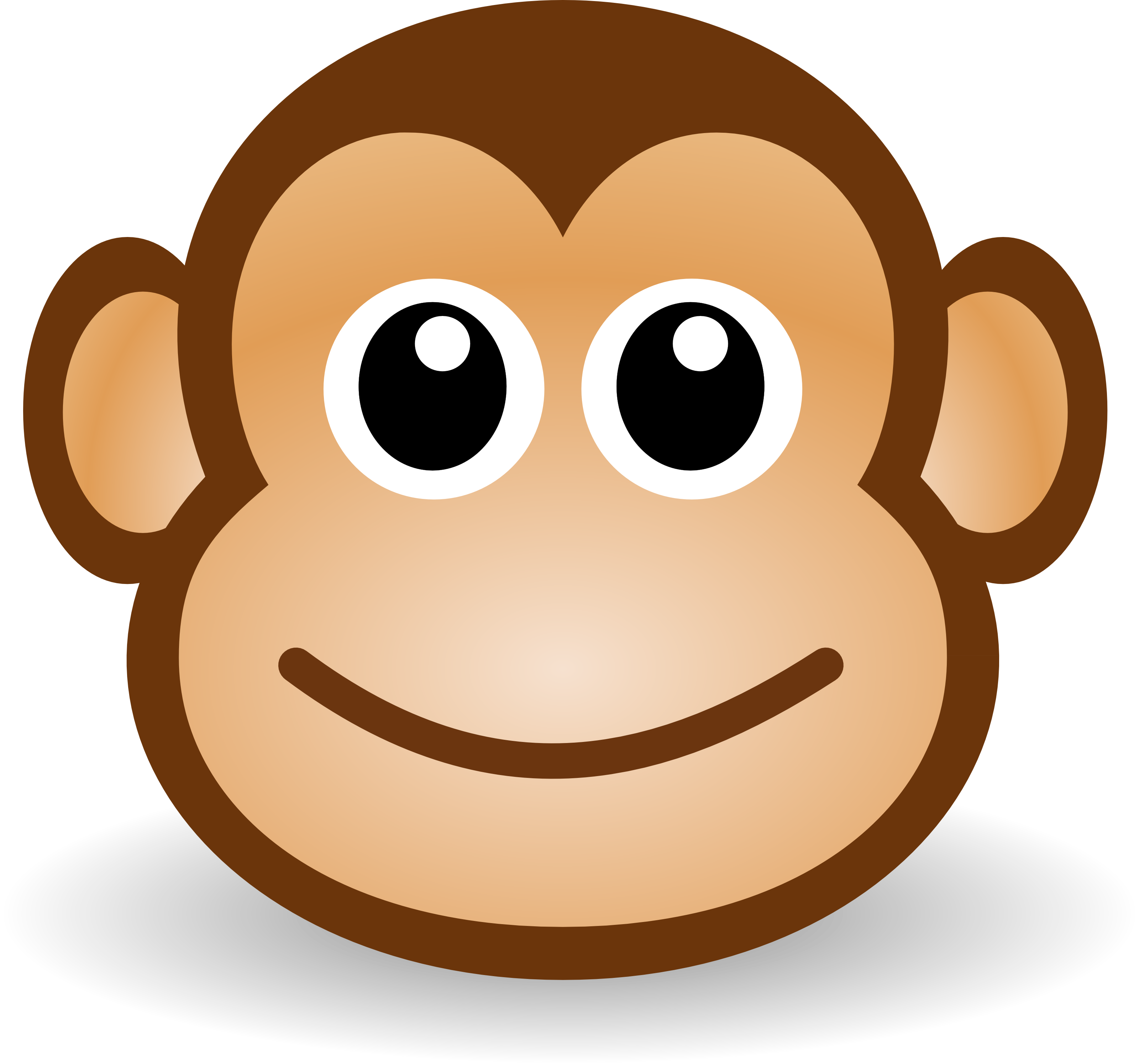 Detail Clipart Monkey Nomer 26