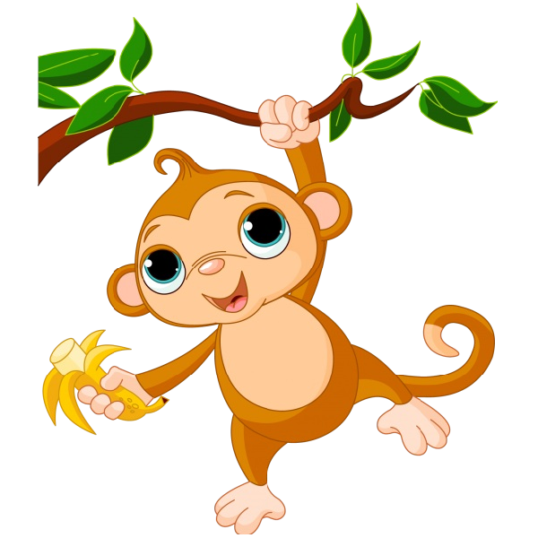 Detail Clipart Monkey Nomer 29
