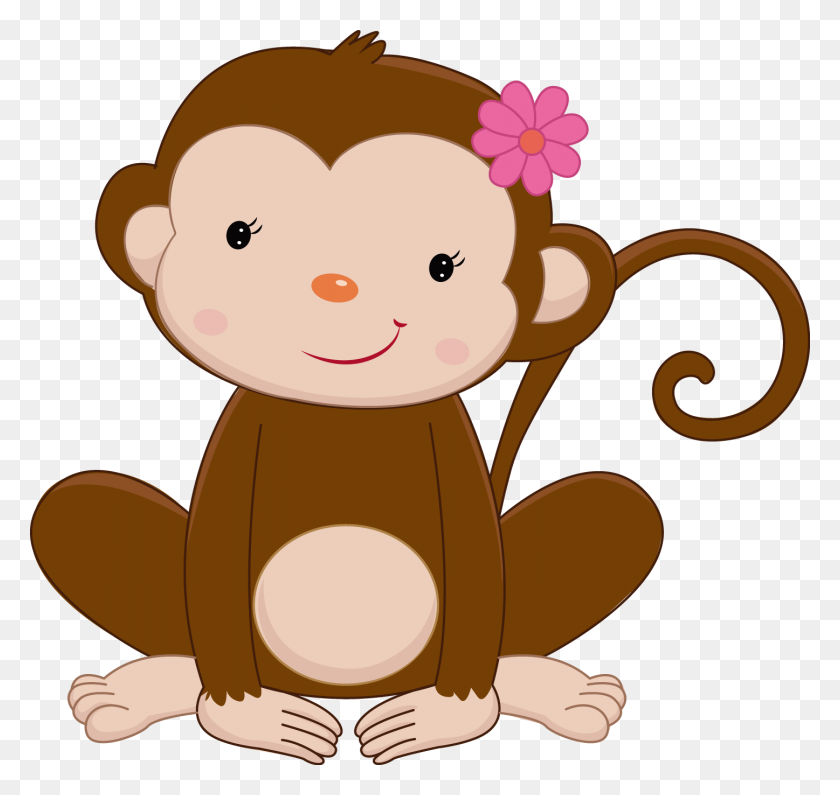 Detail Clipart Monkey Nomer 39