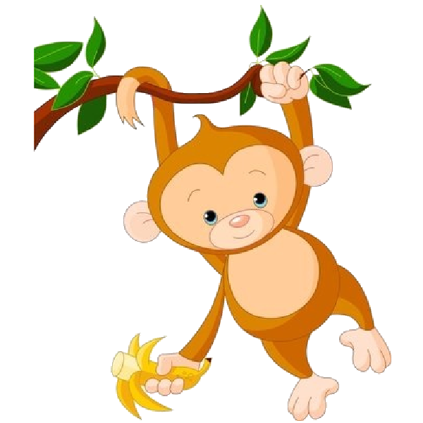 Detail Clipart Monkey Nomer 40