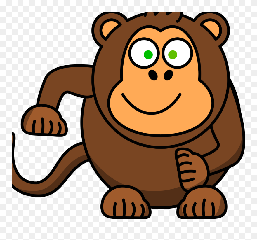 Detail Clipart Monkey Nomer 45
