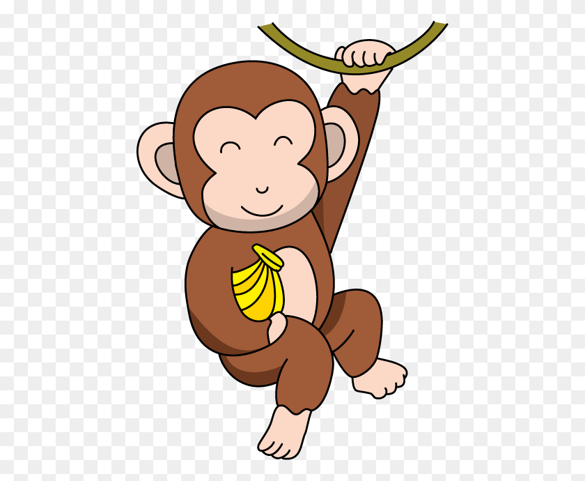 Detail Clipart Monkey Nomer 7