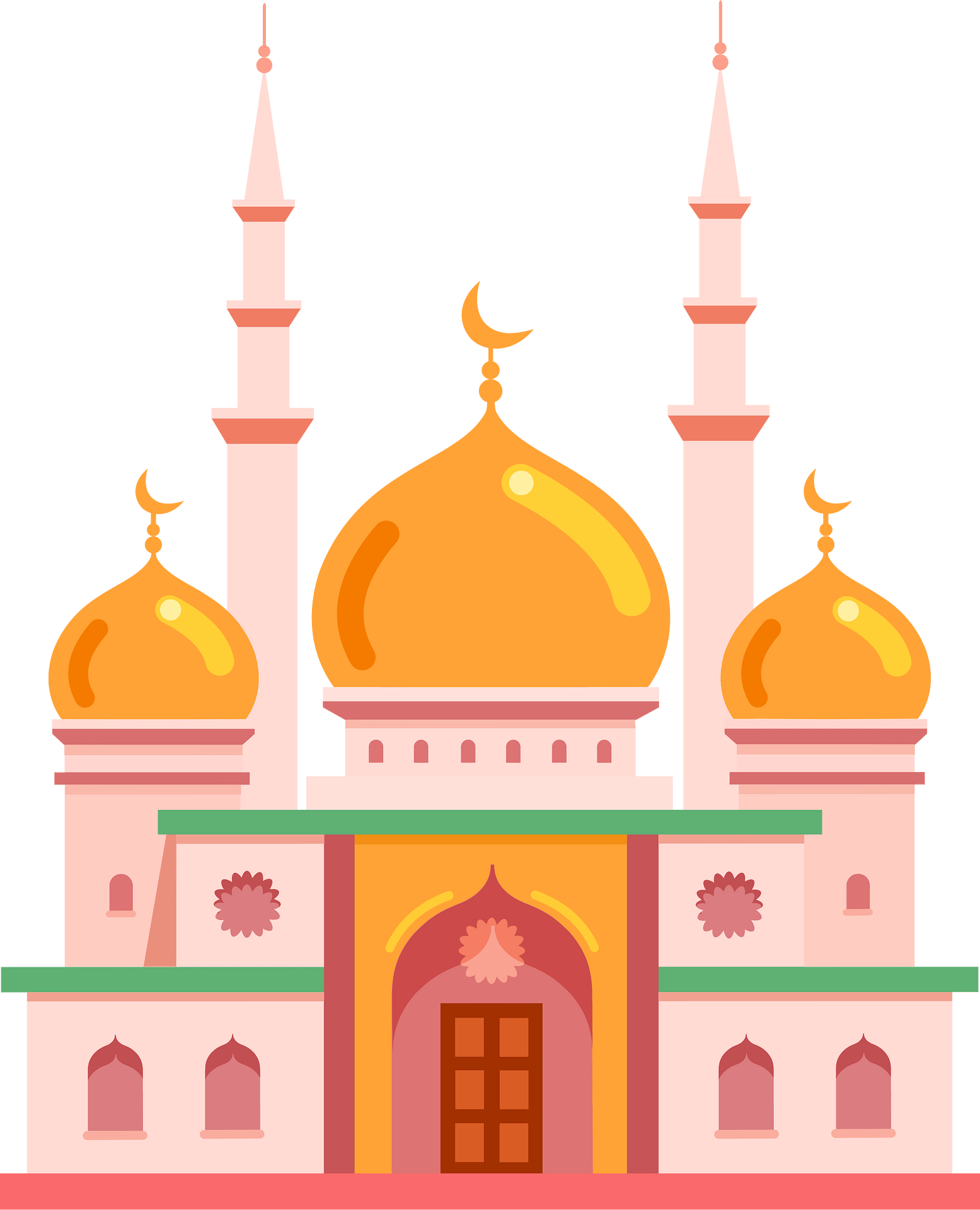 Detail Clipart Mosque Nomer 3