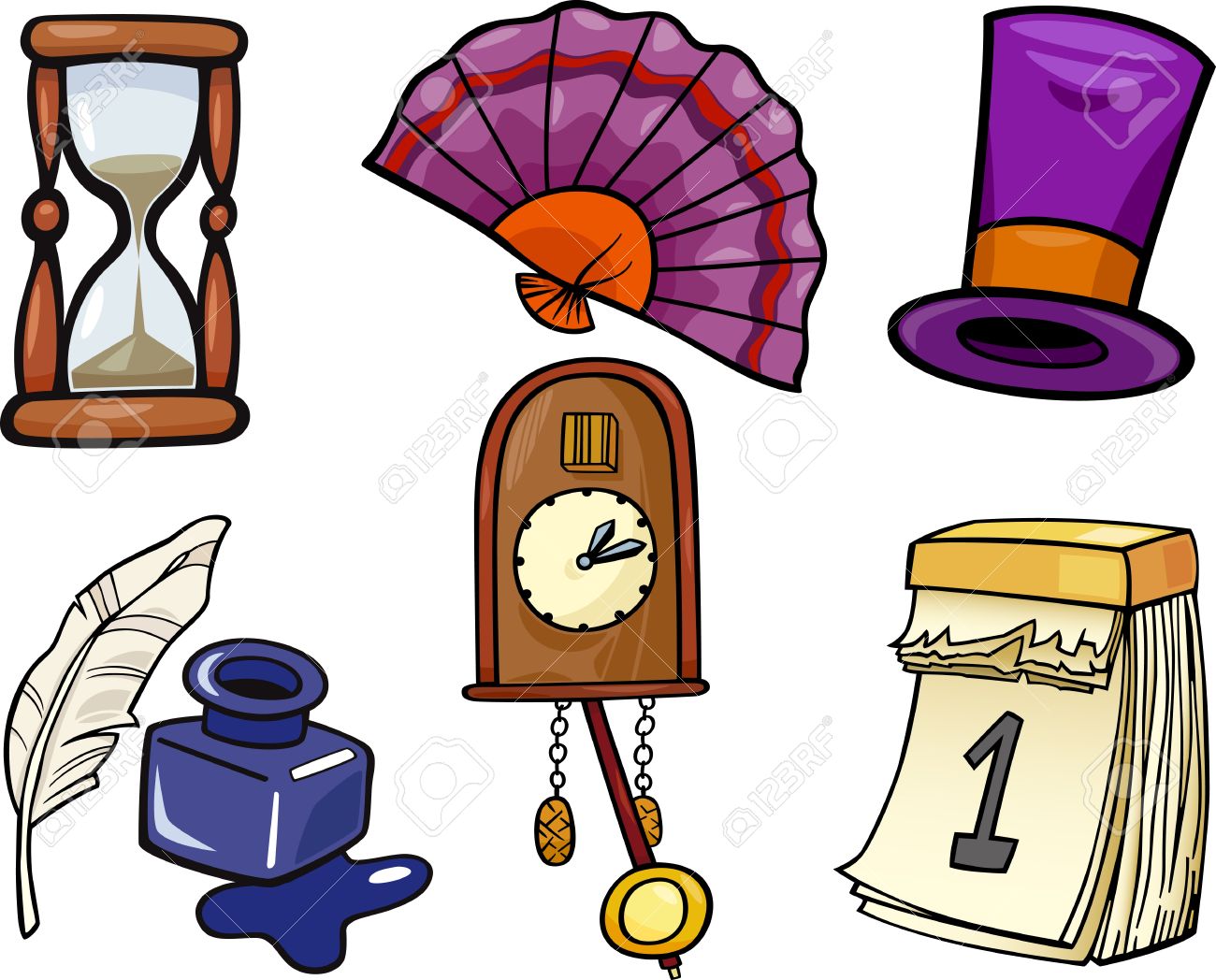 Detail Clipart Objects Nomer 24