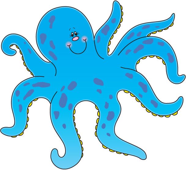 Detail Clipart Octopus Nomer 40