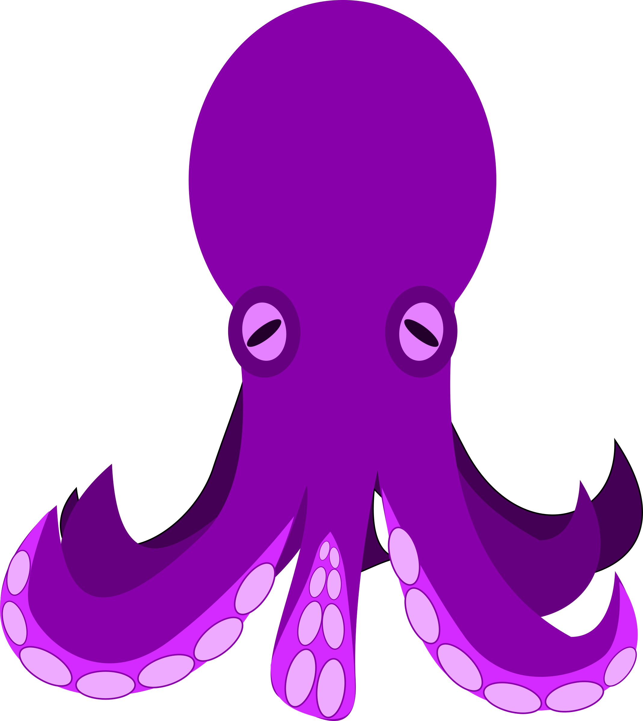 Detail Clipart Octopus Nomer 46