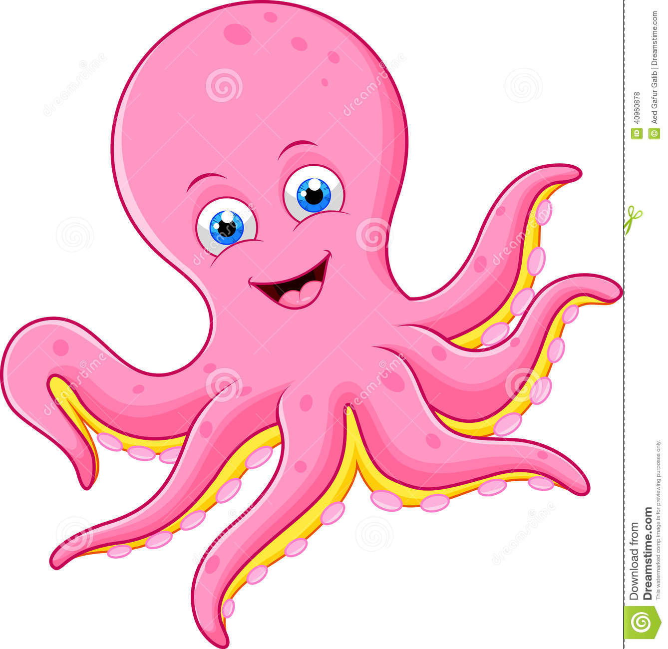 Detail Clipart Octopus Nomer 53