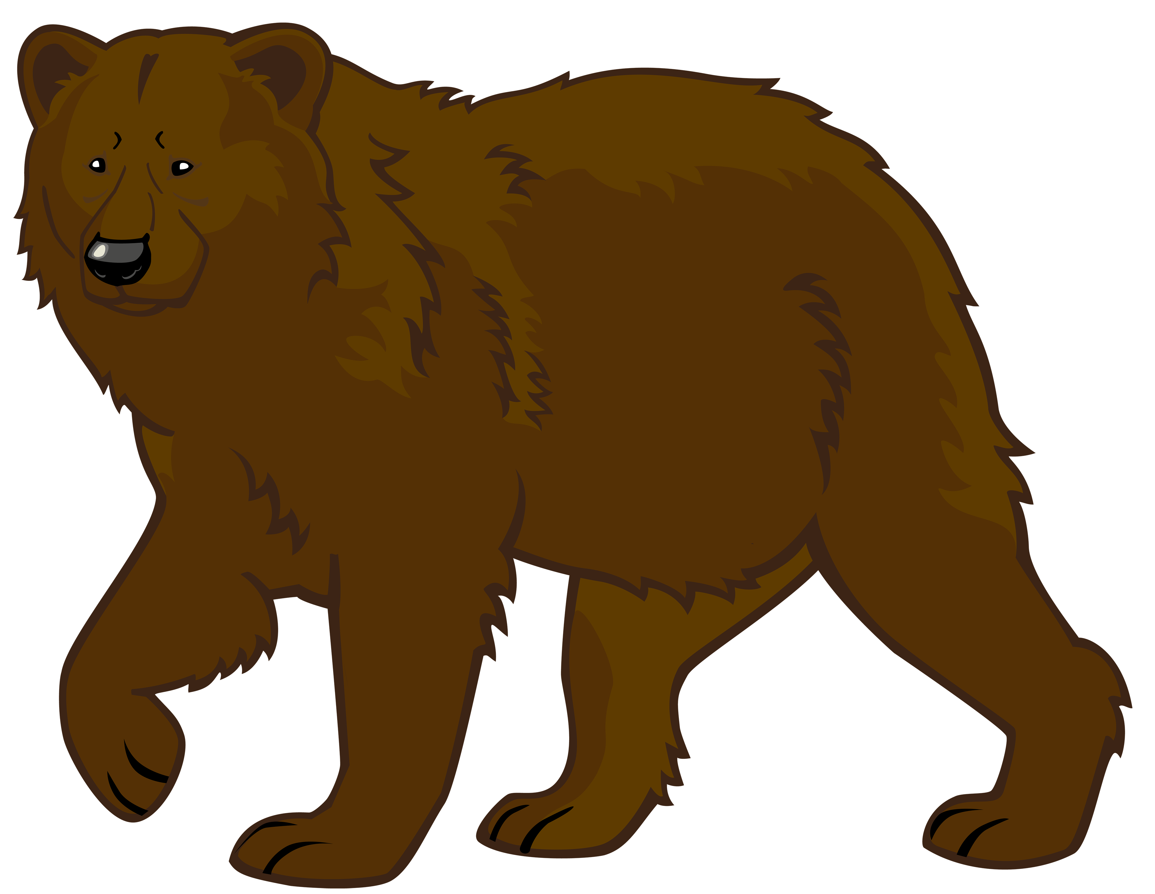 Detail Clipart Of A Bear Nomer 4