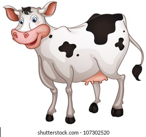 Detail Clipart Of A Cow Nomer 5