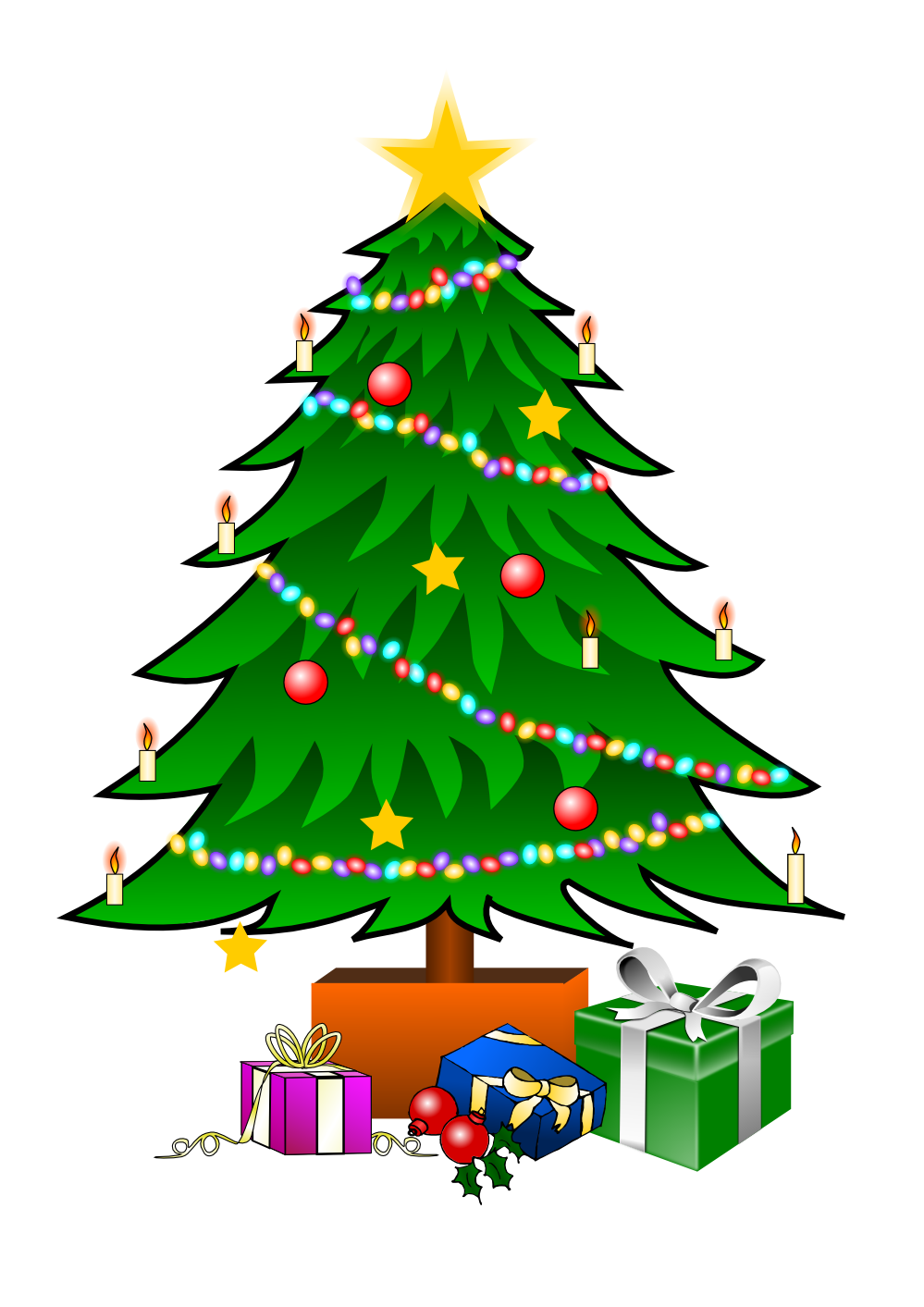 Detail Clipart Of Christmas Nomer 43
