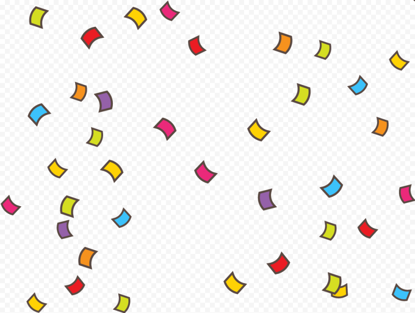 Detail Clipart Of Confetti Nomer 14