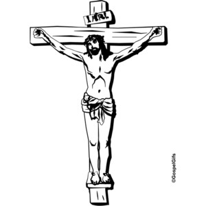 Detail Clipart Of Jesus On The Cross Nomer 37