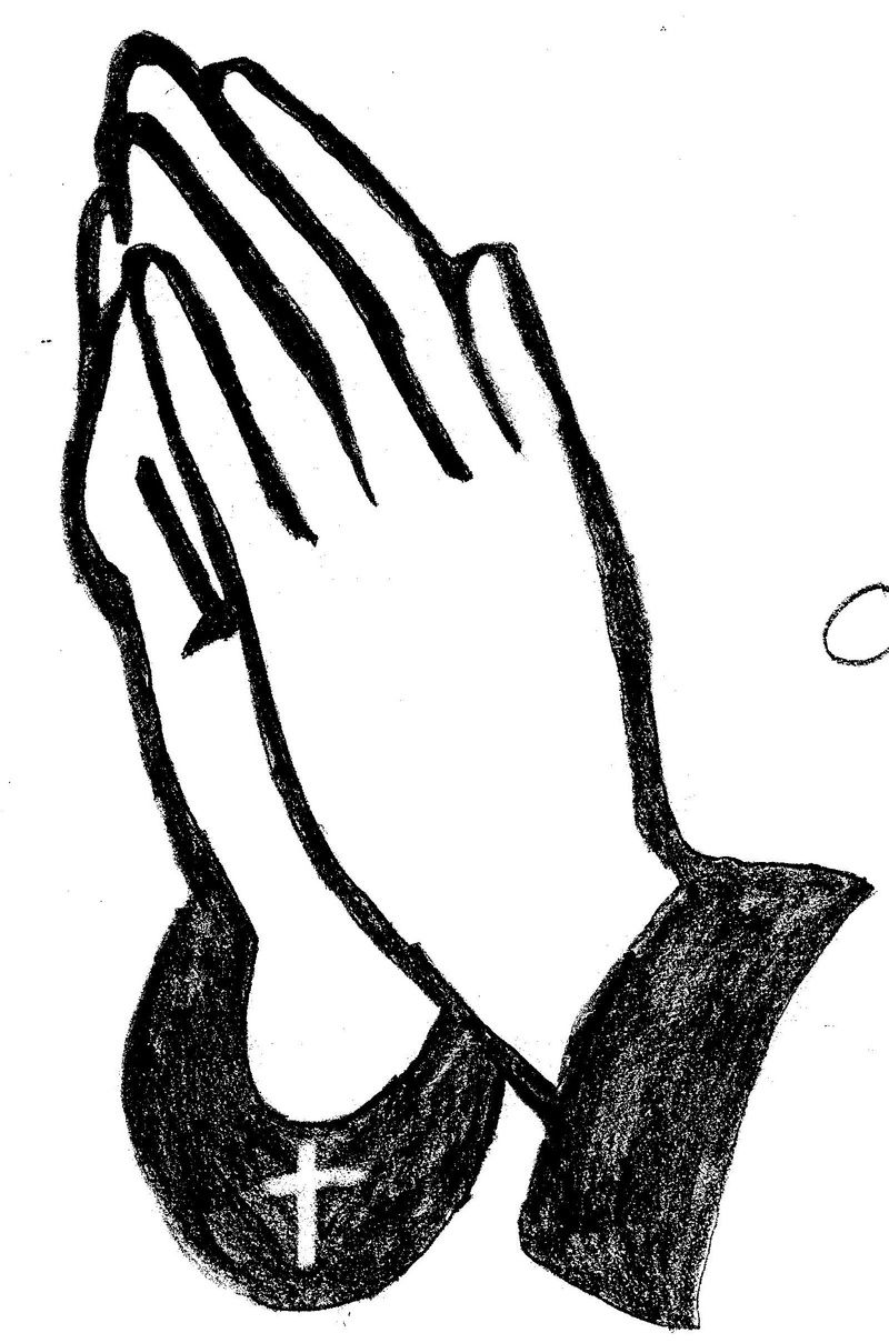 Detail Clipart Of Praying Hands Nomer 46