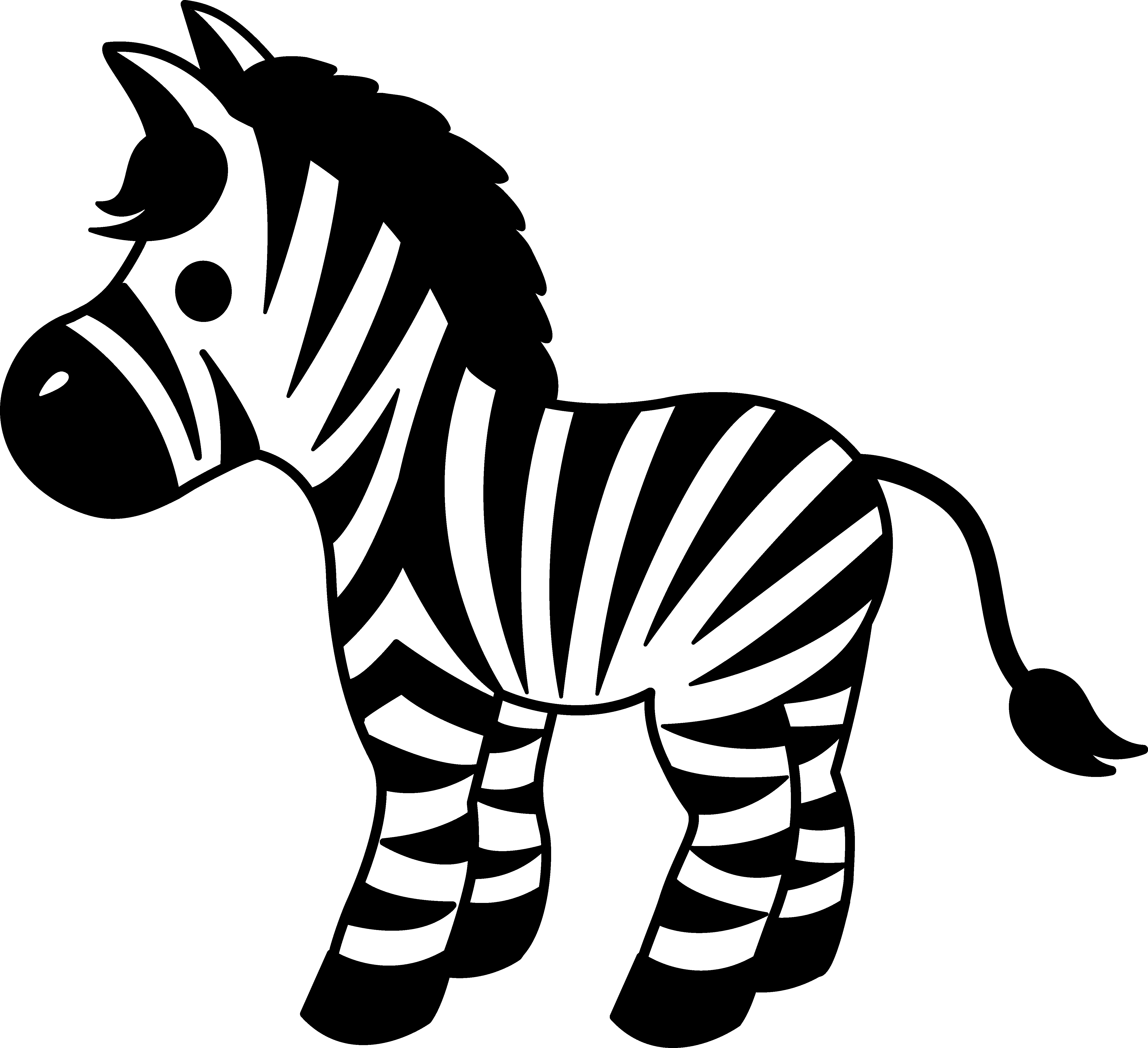 Clipart Of Zebra - KibrisPDR